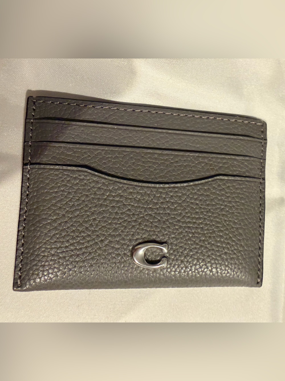 Coach Essential Card Case - Grey